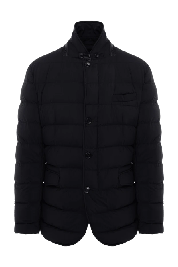 Montecore black polyamide and elastane jacket for men 137354 - photo 1