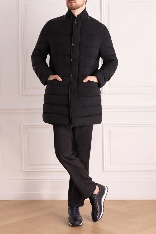 Montecore man men's down jacket made of polyamide and elastane black buy with prices and photos 137355 - photo 2