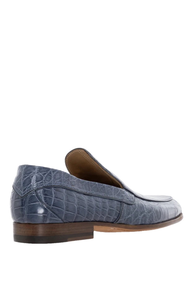 Tardini man blue alligator loafers for men 137380 - photo 2