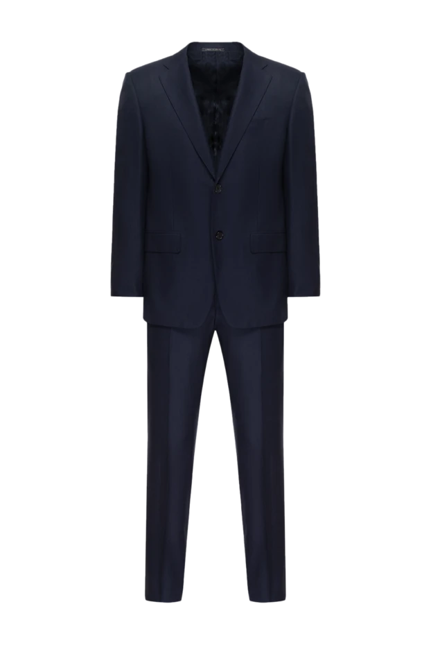 Corneliani мужские костюм мужской из шерсти черный купить с ценами и фото 137504 - фото 1