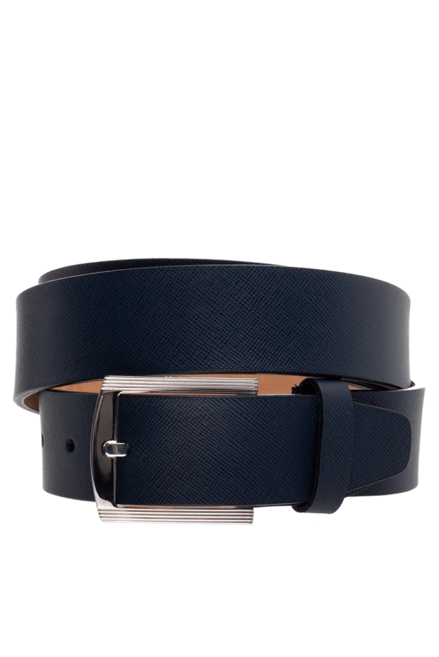 Kiton man leather belt blue for men buy with prices and photos 137680 - photo 1