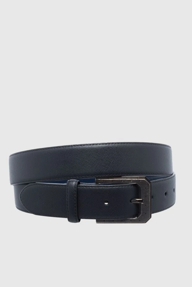 Dunhill man black leather belt for men 137692 - photo 1