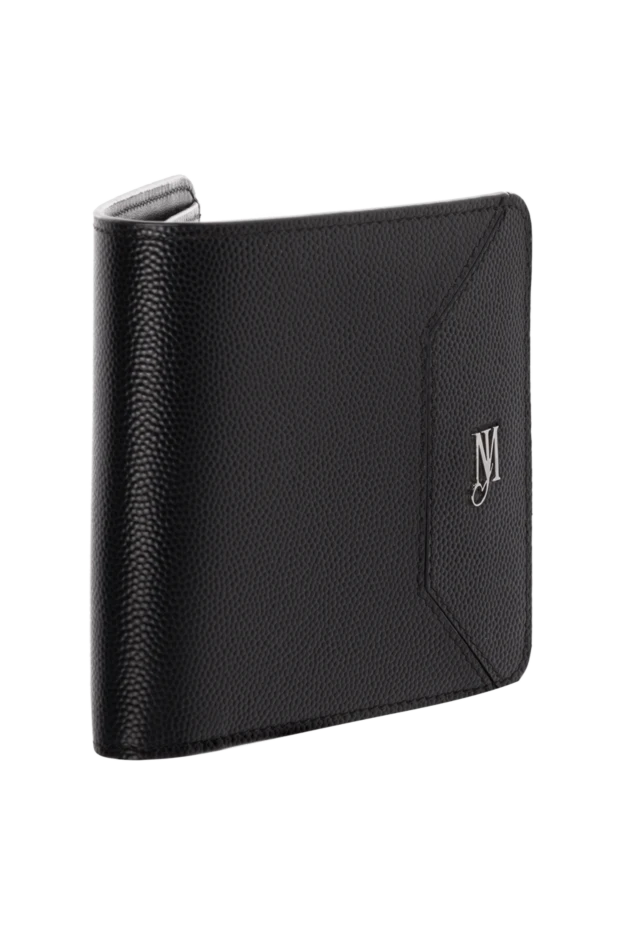 JM man black leather wallet for men 137698 - photo 2