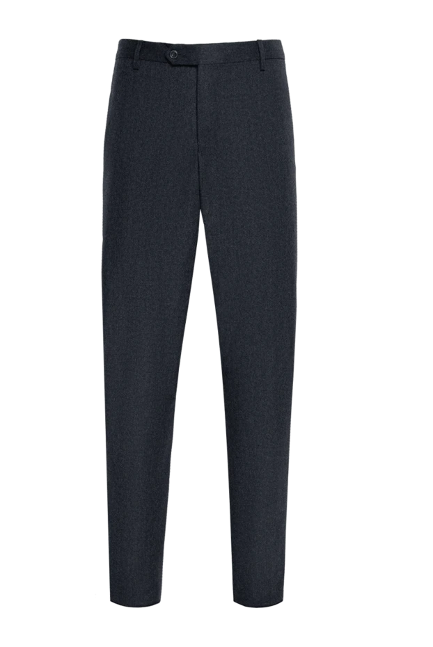 Cesare di Napoli мужские брюки из шерсти серые мужские купить с ценами и фото 137751 - фото 1