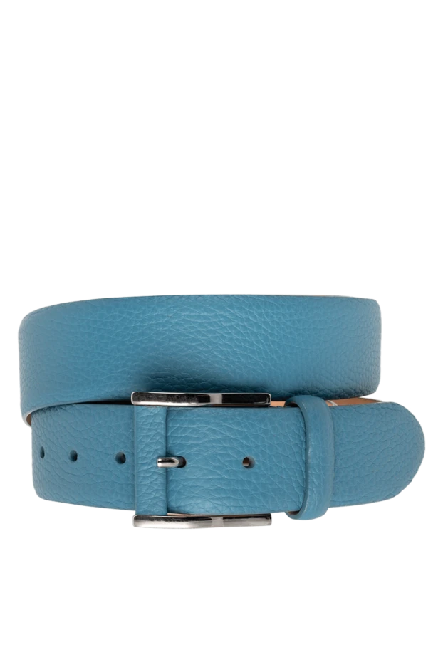 Cesare di Napoli man leather belt blue for men buy with prices and photos 137846 - photo 1