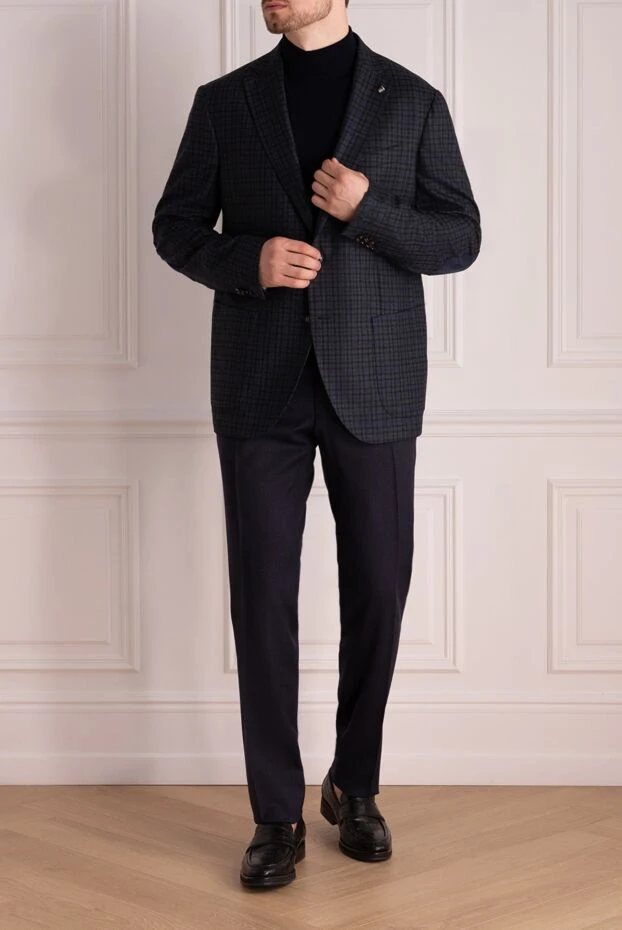 Sartoria Latorre мужские пиджак из шерсти серый мужской купить с ценами и фото 137932 - фото 2