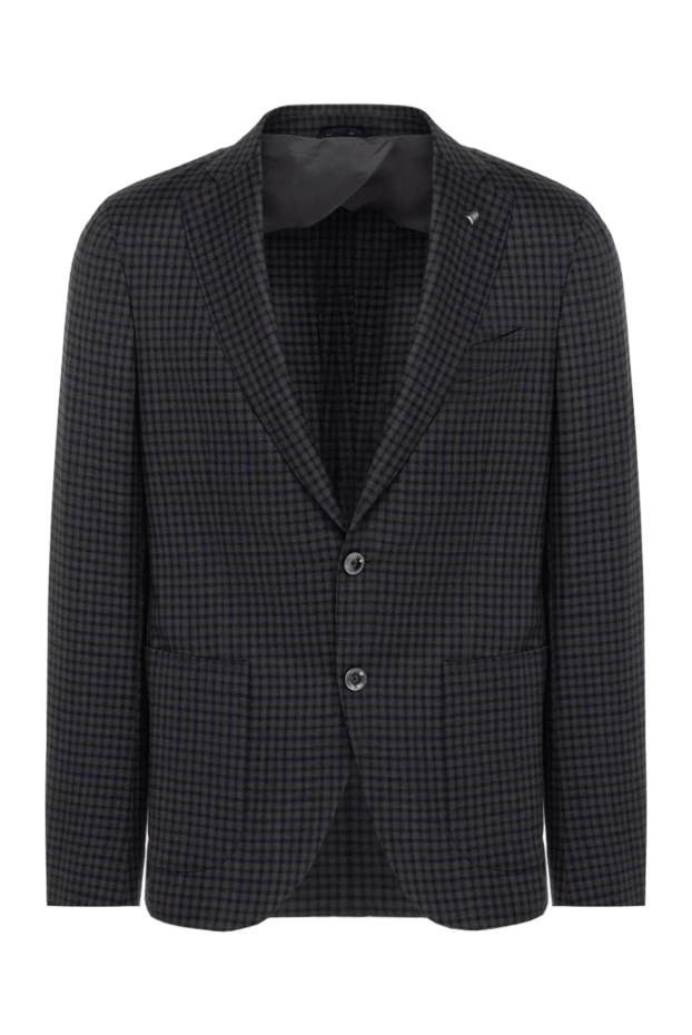Sartoria Latorre мужские пиджак из шерсти серый мужской купить с ценами и фото 137934 - фото 1