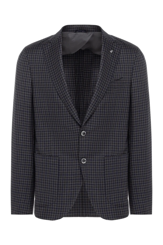 Sartoria Latorre gray wool jacket for men 137934 - photo 1