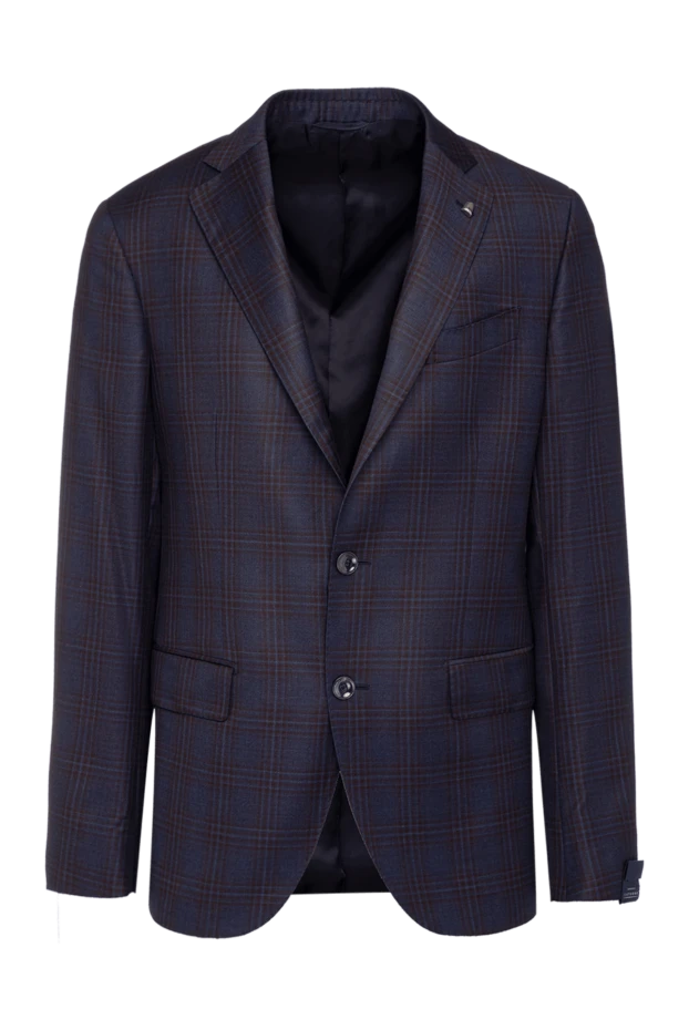 Sartoria Latorre man blue wool jacket for men 137940 - photo 1