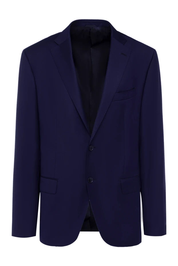 Sartoria Latorre blue wool jacket for men 137944 - photo 1