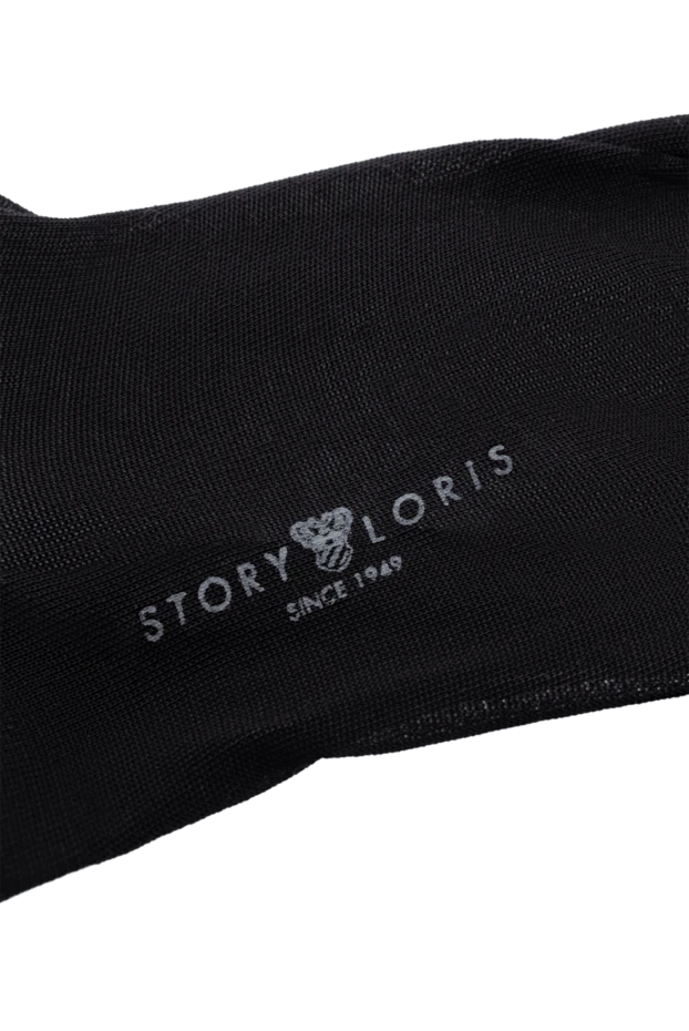 Story Loris man men's black cotton socks 138151 - photo 2