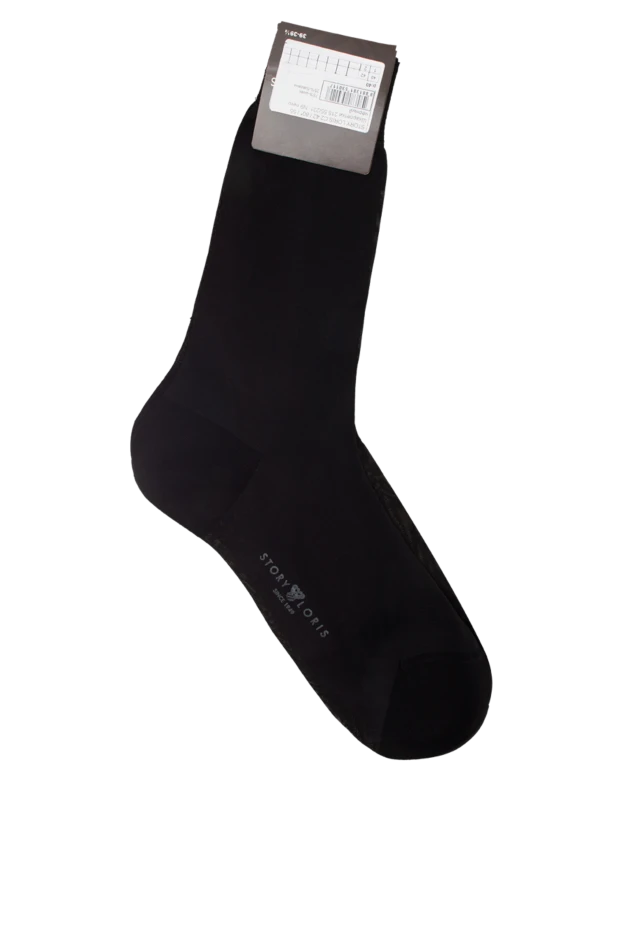 Story Loris man black men's silk and cotton socks buy with prices and photos 138153 - photo 1