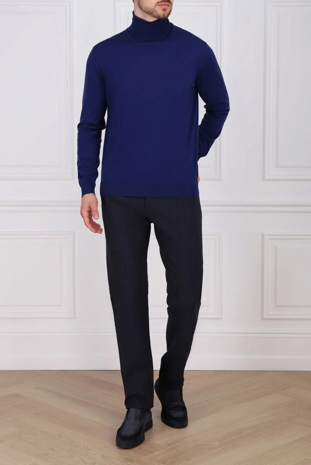 Jacob Cohen man black wool and elastane jeans for men buy with prices and photos 138171 - photo 2