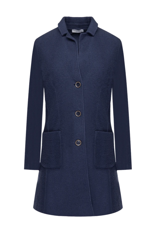 Gran Sasso женские пальто синие женское купить с ценами и фото 138294 - фото 1