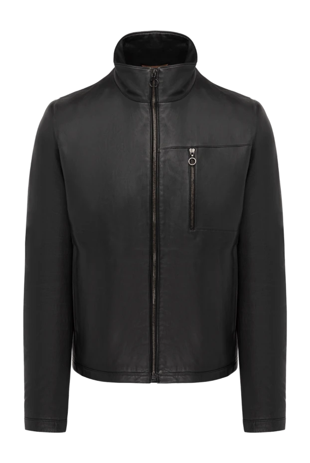 Seraphin мужские куртка кожаная черная мужская купить с ценами и фото 138443 - фото 1