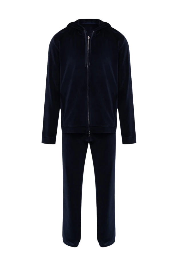 Derek Rose man men's sports suit made of cotton and polyamide, blue buy with prices and photos 138459 - photo 1