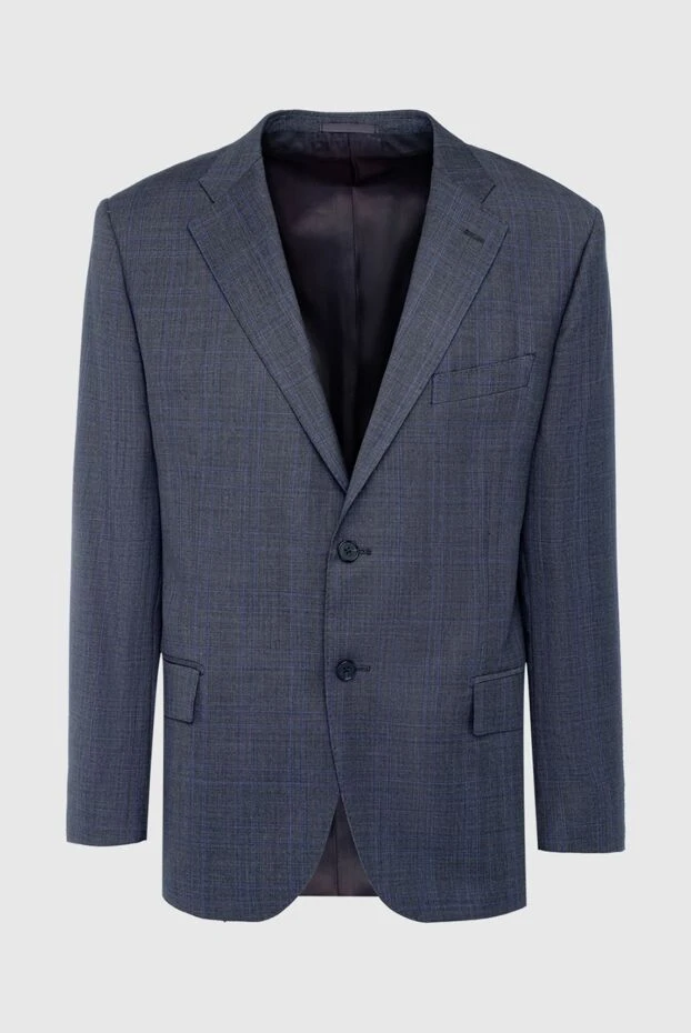 Lubiam man gray wool jacket for men 138528 - photo 1