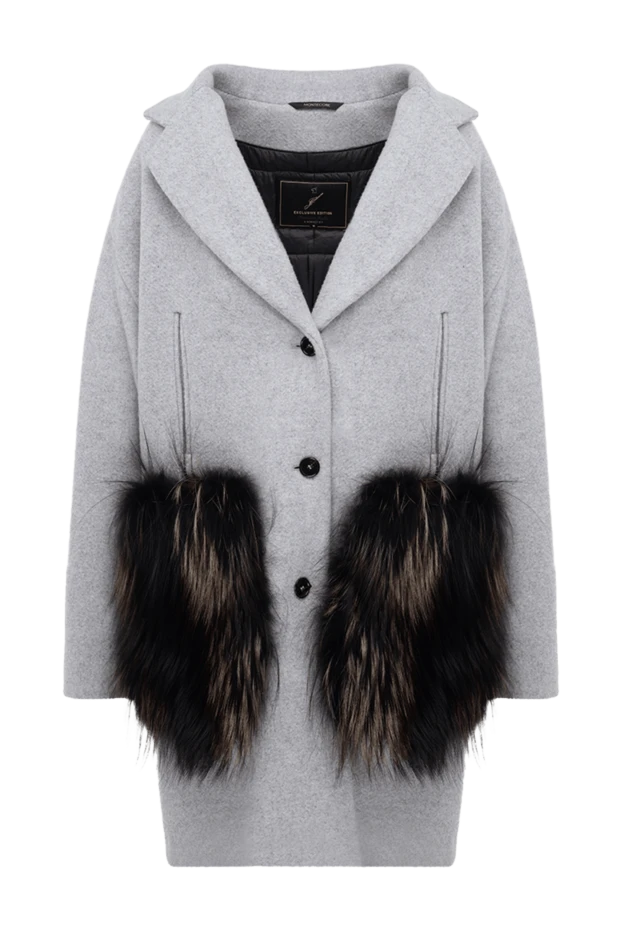 Montecore woman women's gray coat buy with prices and photos 138551 - photo 1