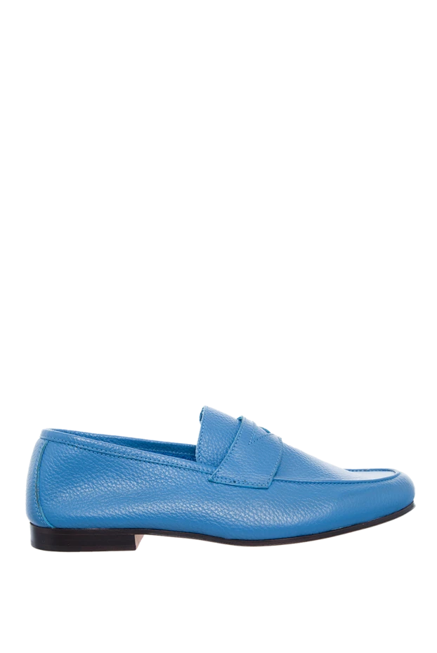 Andrea Ventura man blue leather drivers for men buy with prices and photos 138845 - photo 1