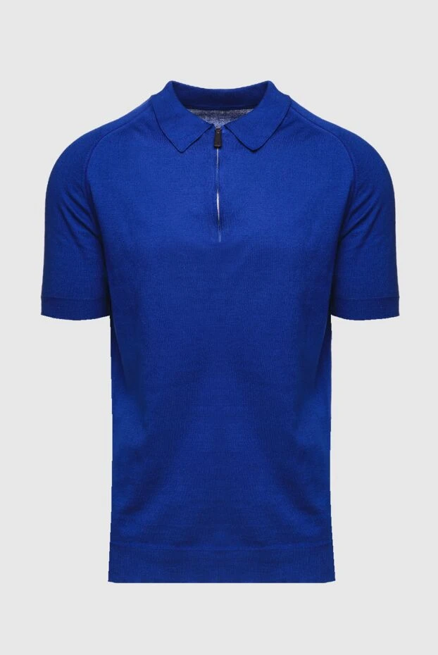 Massimo Sforza man cotton polo blue for men 138875 - photo 1