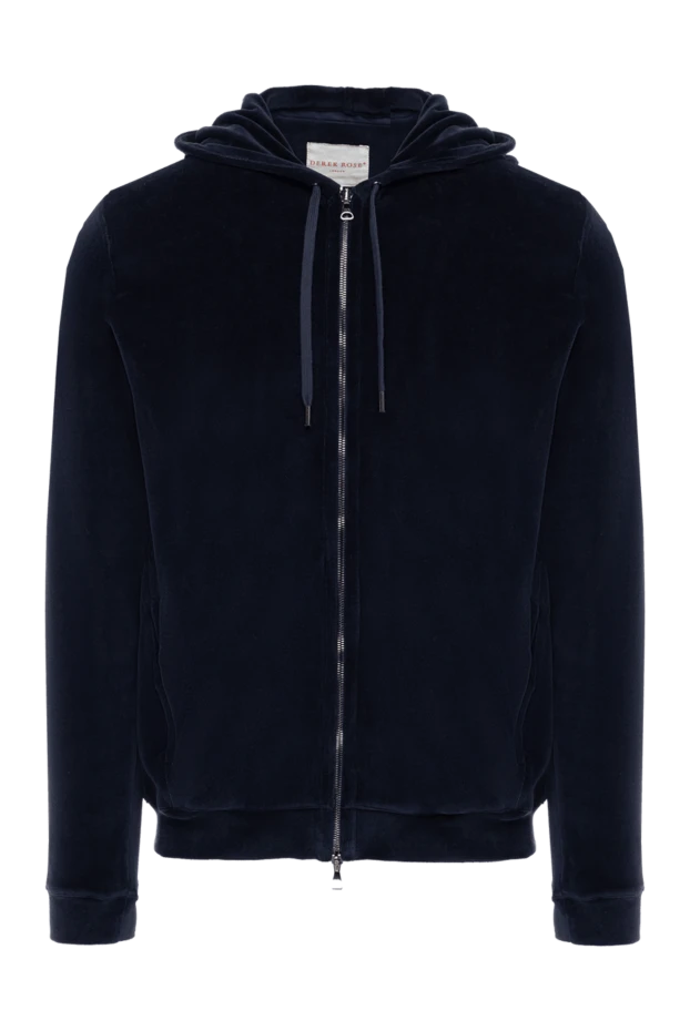 Derek Rose men's sweatshirt made of cotton and polyamide blue 139090 - photo 1