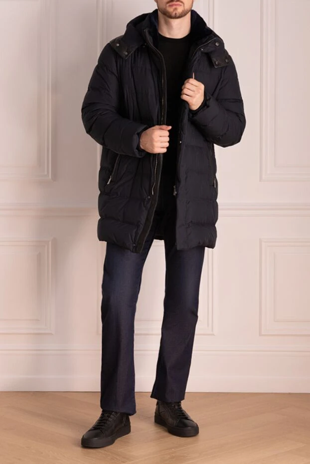 Bilancioni man men's down jacket made of wool and polyester black buy with prices and photos 139126 - photo 2