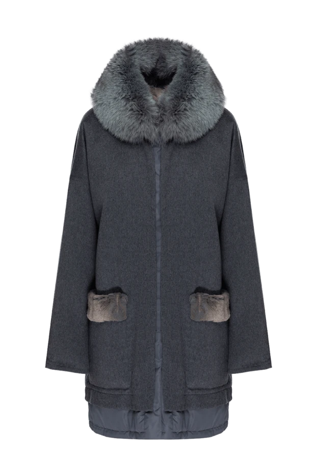 Bilancioni жіночі пальто сіре жіноче купити фото з цінами 139138 - фото 1
