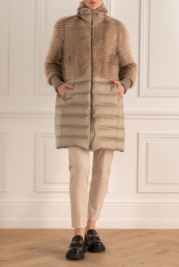 Bilancioni woman women's beige coat buy with prices and photos 139142 - photo 2