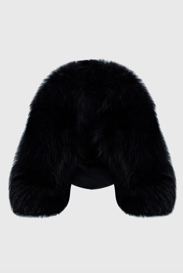 Ermanno Scervino woman black natural fur hat for women buy with prices and photos 139165 - photo 1