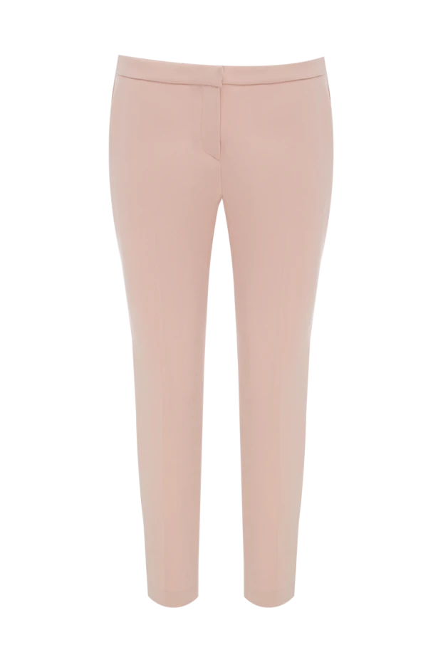 Ermanno Scervino женские брюки из полиэстера и ацетата розовые женские купить с ценами и фото 139171 - фото 1