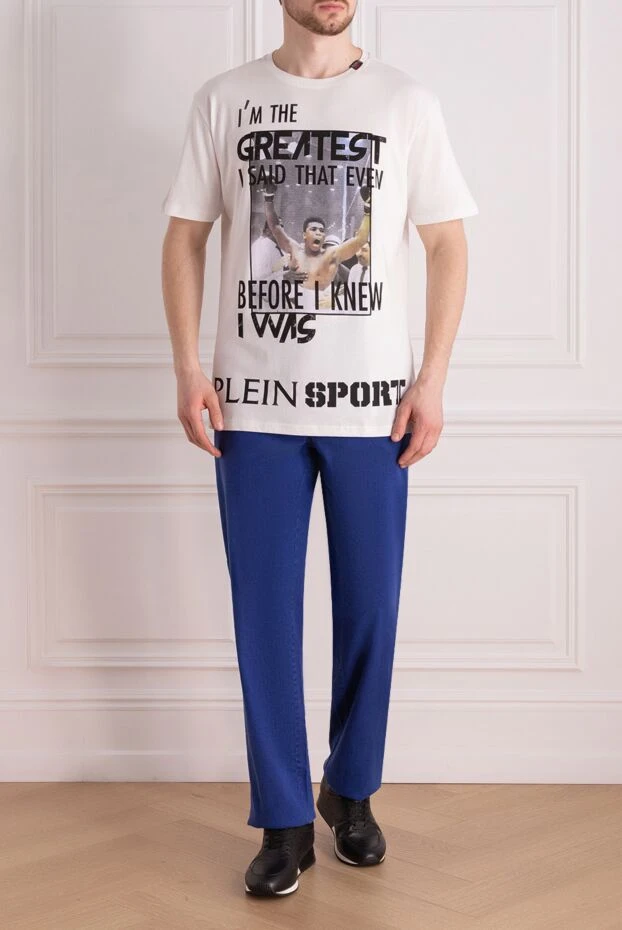 Philipp Plein man white cotton t-shirt for men buy with prices and photos 139192 - photo 2
