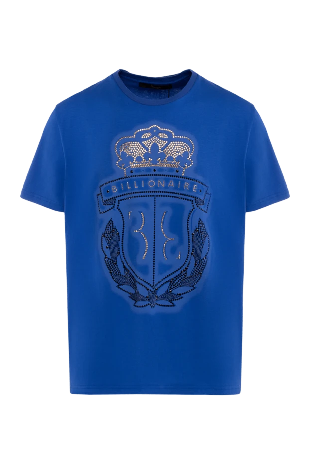 Billionaire чоловічі футболка з бавовни синя чоловіча купити фото з цінами 139316 - фото 1