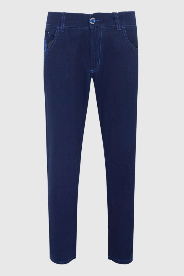 Billionaire мужские джинсы из хлопка синие мужские купить с ценами и фото 139344 - фото 1