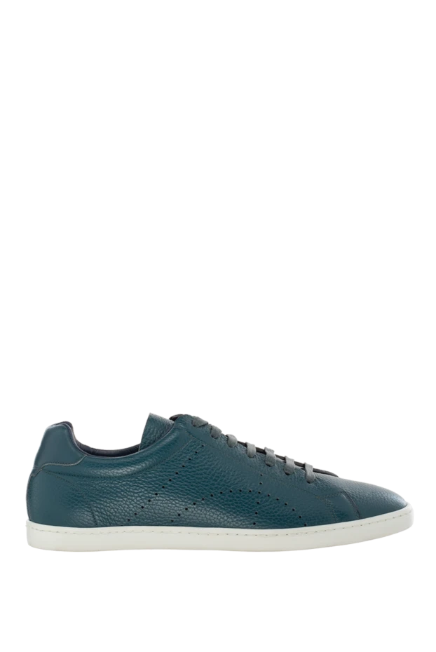 Corneliani man green leather sneakers for men buy with prices and photos 139435 - photo 1