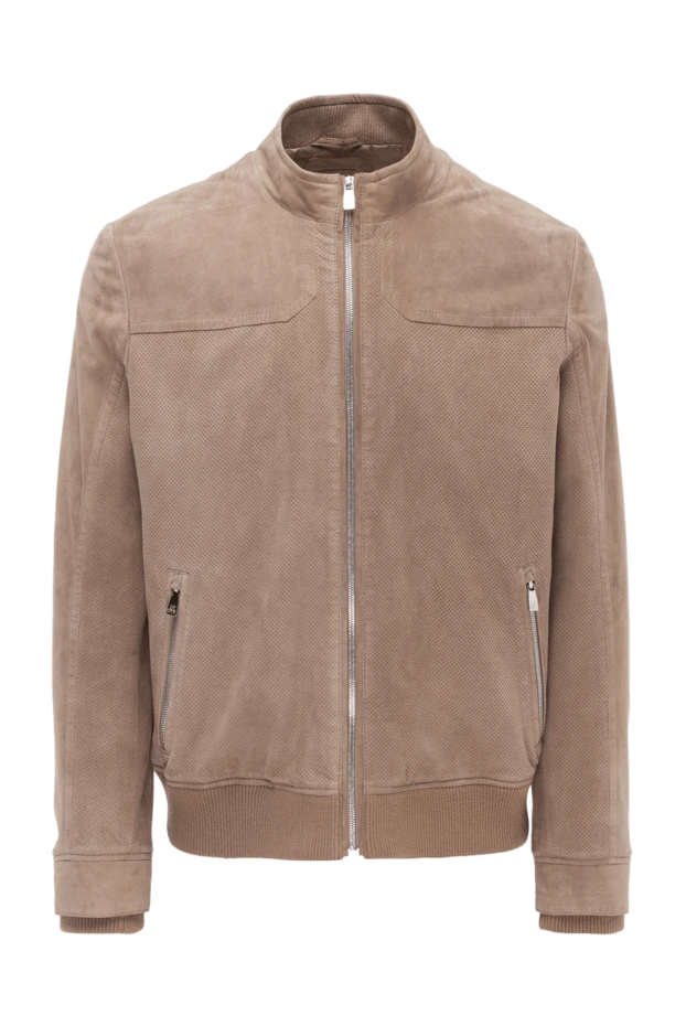 Corneliani man beige suede jacket for men 139467 - photo 1