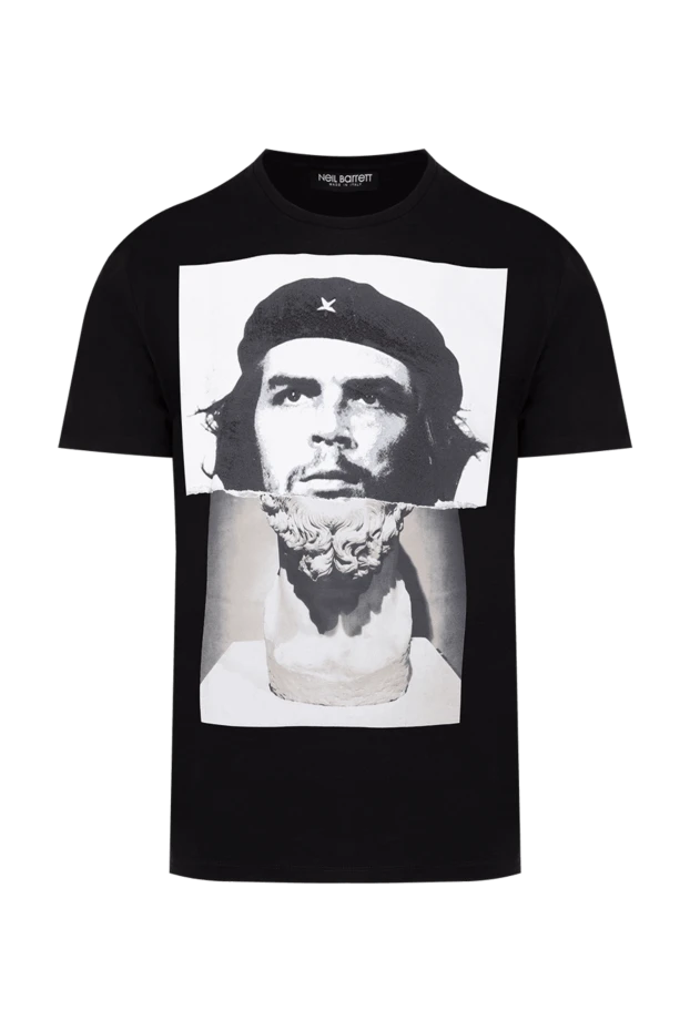 Neil Barrett man black cotton t-shirt for men buy with prices and photos 139488 - photo 1