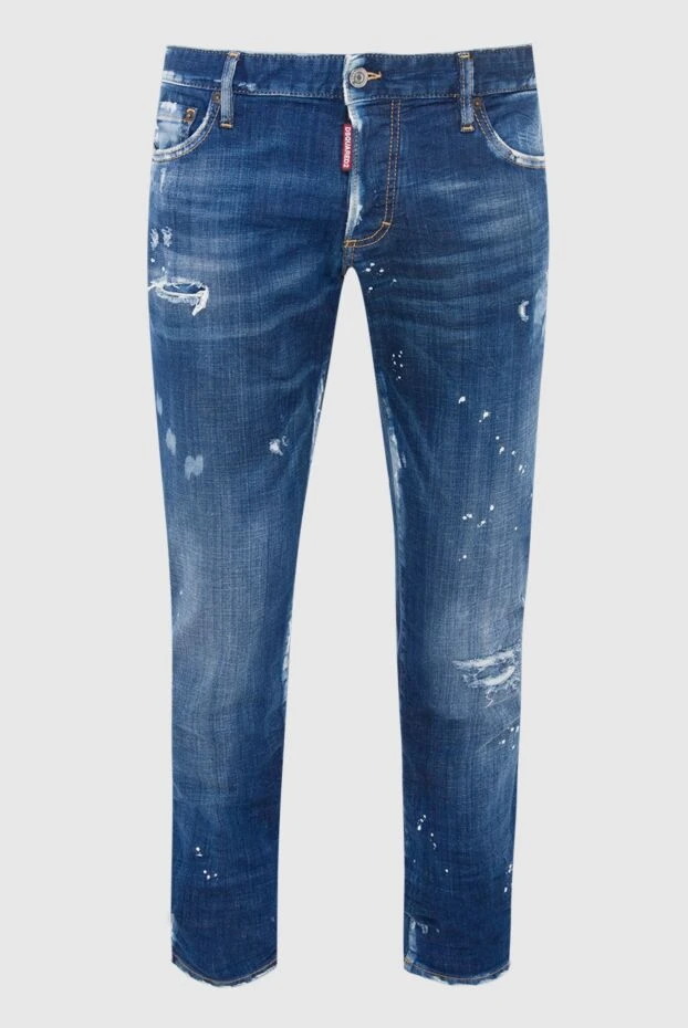 Dsquared2 man blue cotton jeans for men 139491 - photo 1