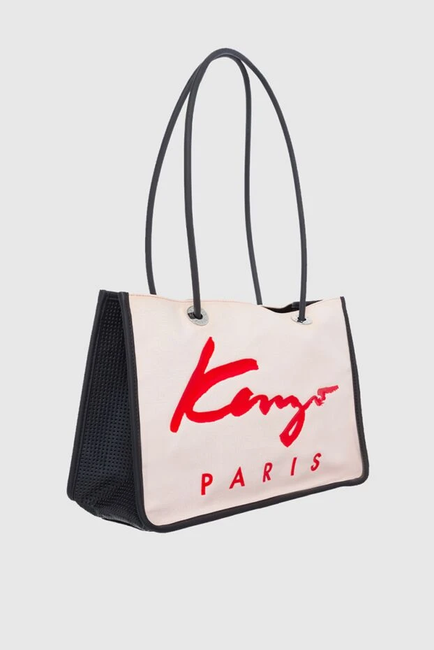 Kenzo women's pink bag with red logo 196901 - photo 3