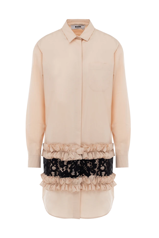 MSGM woman beige dress for women buy with prices and photos 139545 - photo 1