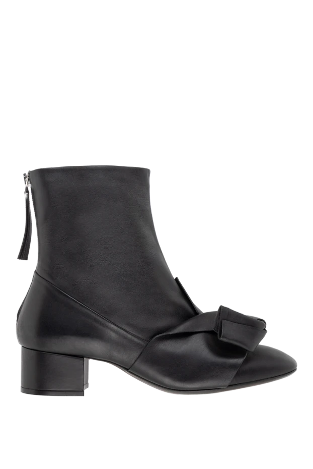 N21 жіночі черевики зі шкіри чорні жіночі купити фото з цінами 139567 - фото 1