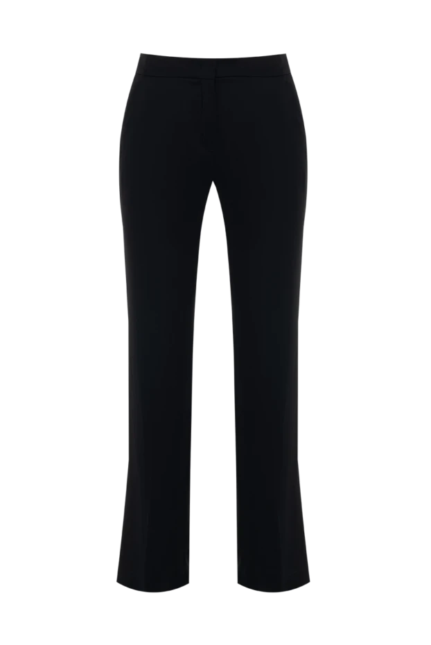 N21 woman black acetate and silk trousers for women buy with prices and photos 139576 - photo 1