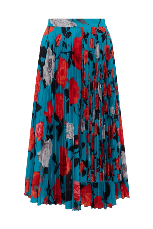 MSGM женские юбка из полиэстера голубая женская купить с ценами и фото 139580 - фото 1