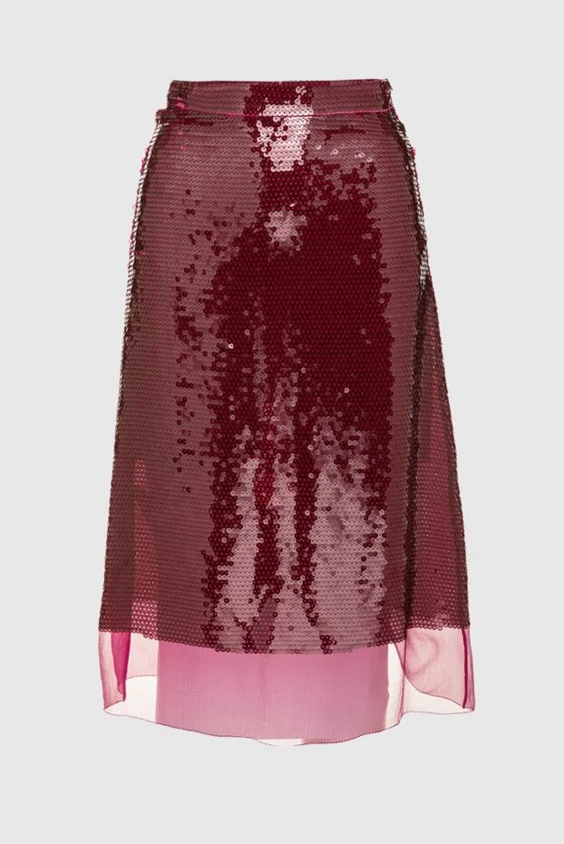 Stella McCartney pink polyester and silk skirt for women 139591 - photo 1