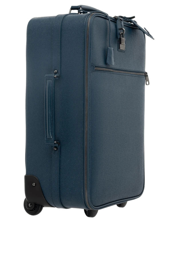 Dolce & Gabbana man blue leather suitcase for men buy with prices and photos 139597 - photo 2