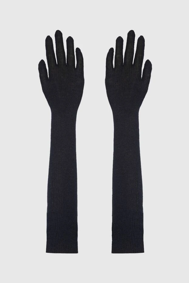 Dolce & Gabbana woman black long wool gloves for women 139626 - photo 1