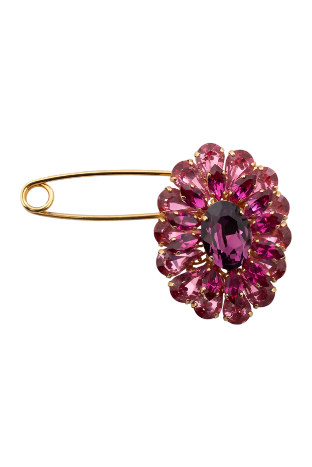 Dolce & Gabbana woman pink metal brooch for women buy with prices and photos 139630 - photo 1