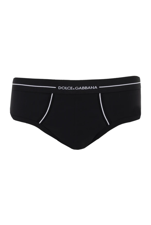 Dolce & Gabbana man black men's cotton briefs buy with prices and photos 139640 - photo 1