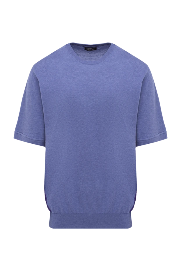 Cesare di Napoli чоловічі футболка з бавовни фіолетова чоловіча купити фото з цінами 139692 - фото 1
