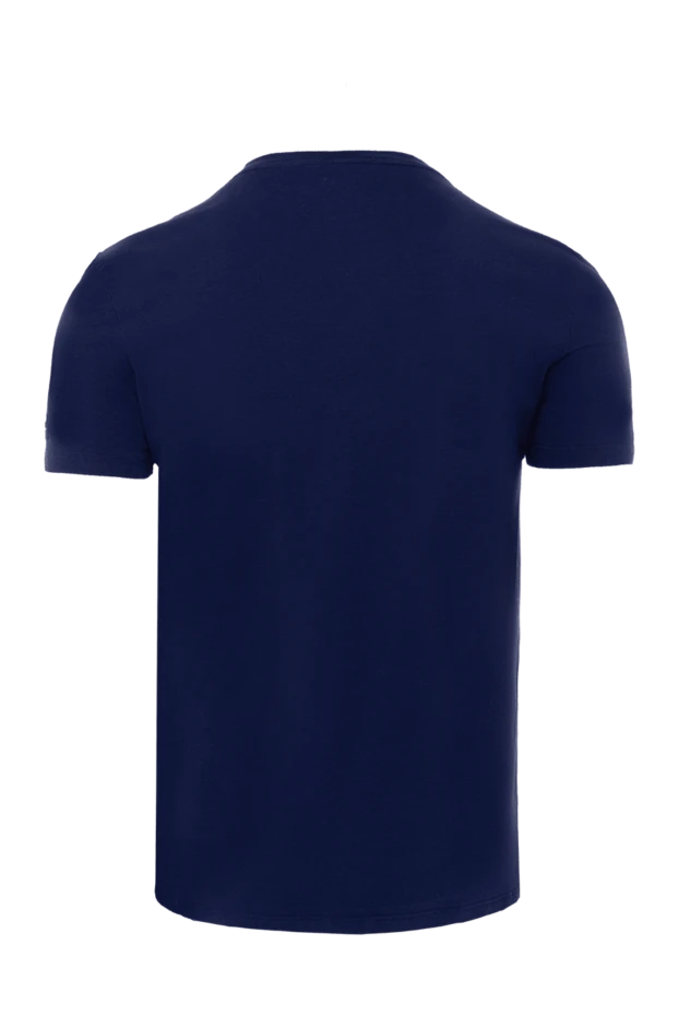 Ermenegildo Zegna man blue cotton and elastane t-shirt for men 139736 - photo 2