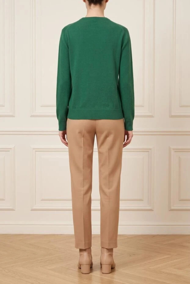 Bilancioni cashmere and silk jumper green for men 139769 - photo 3
